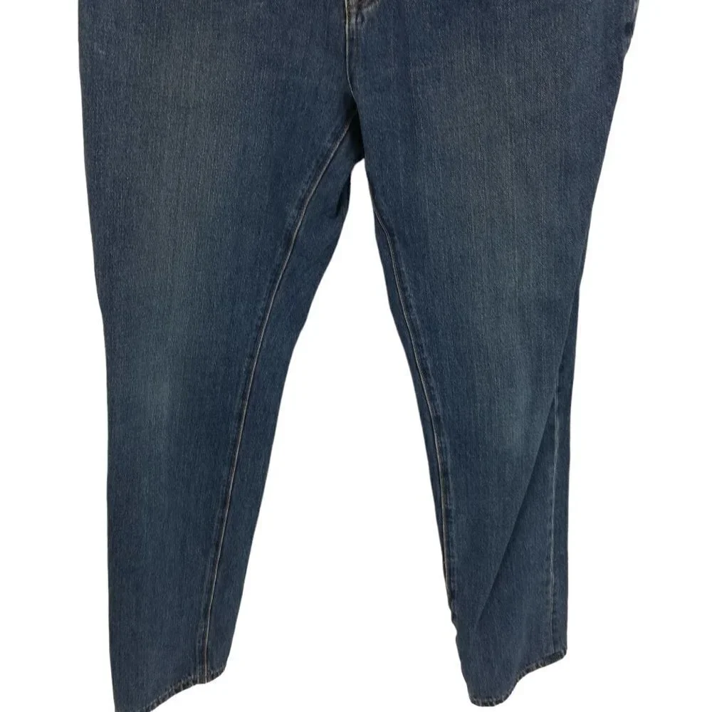 Roark Hwy 133 Slim Straight Fit Stretch Jeans Size 35 x 30 Medium Wash 5 Pocket